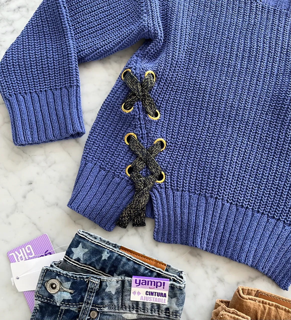 Sweater de cuello redondo Coniglio - imagen 3