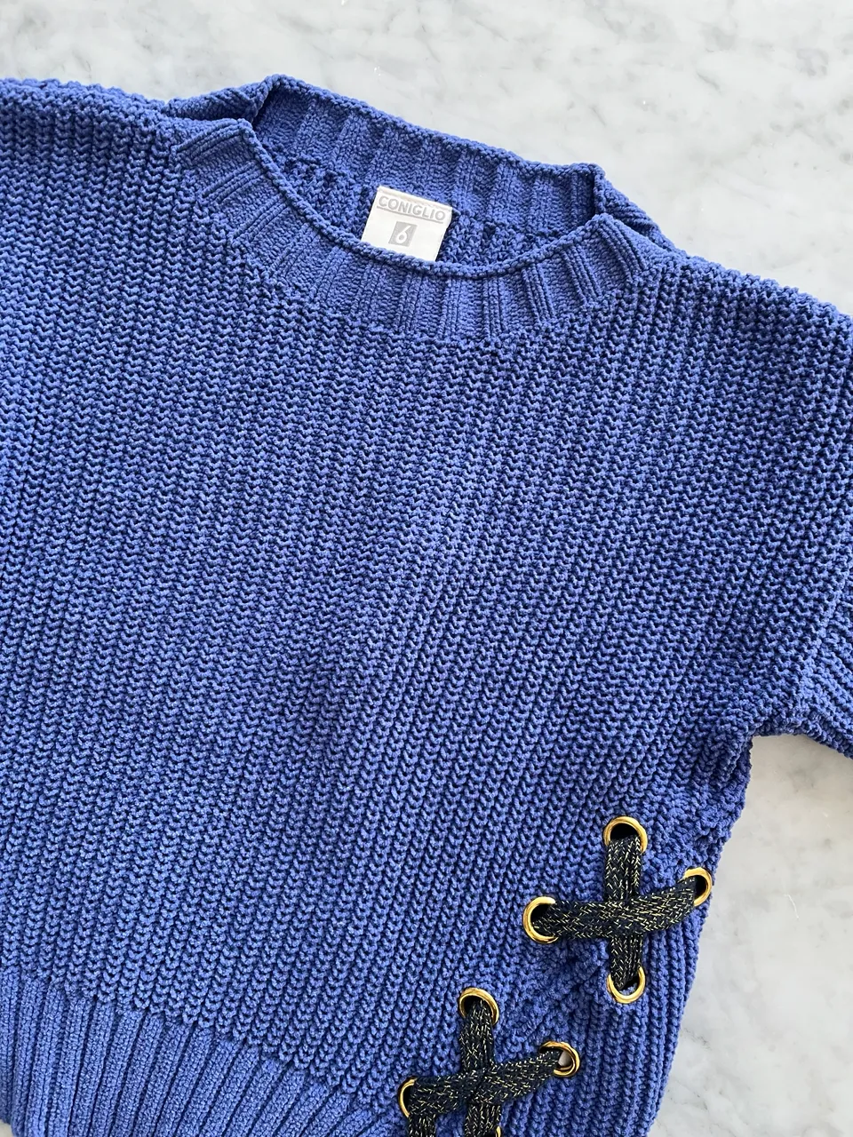 Sweater de cuello redondo Coniglio - imagen 2