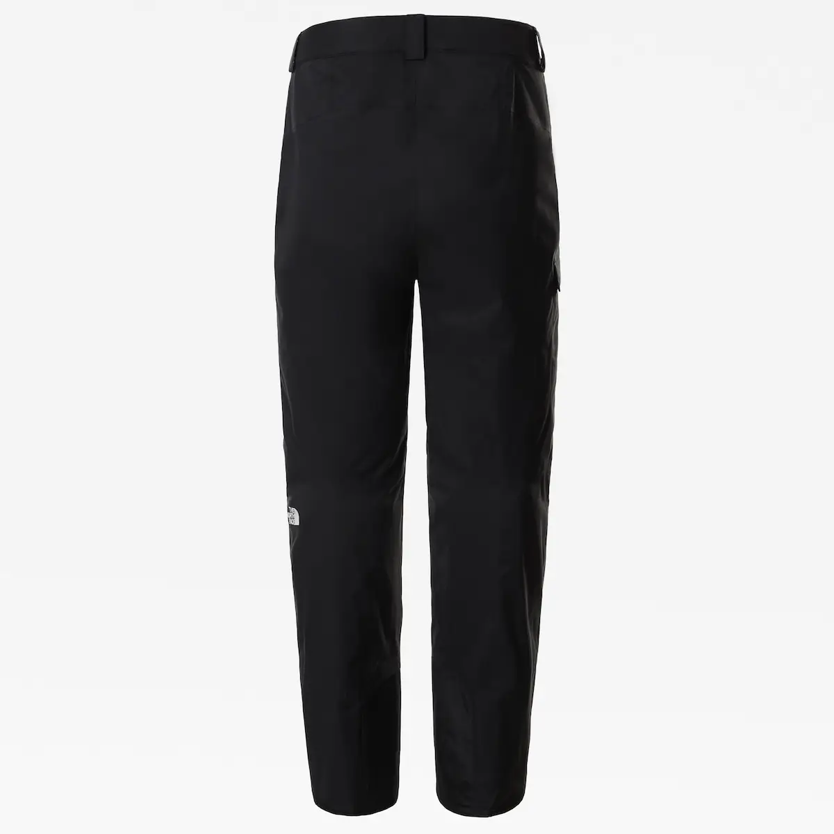 Talle L — Pantalón de esquí para hombre, color negro, con ajuste en la cintura y bolsillos laterales. Ideal para la nieve y actividades al aire libre.