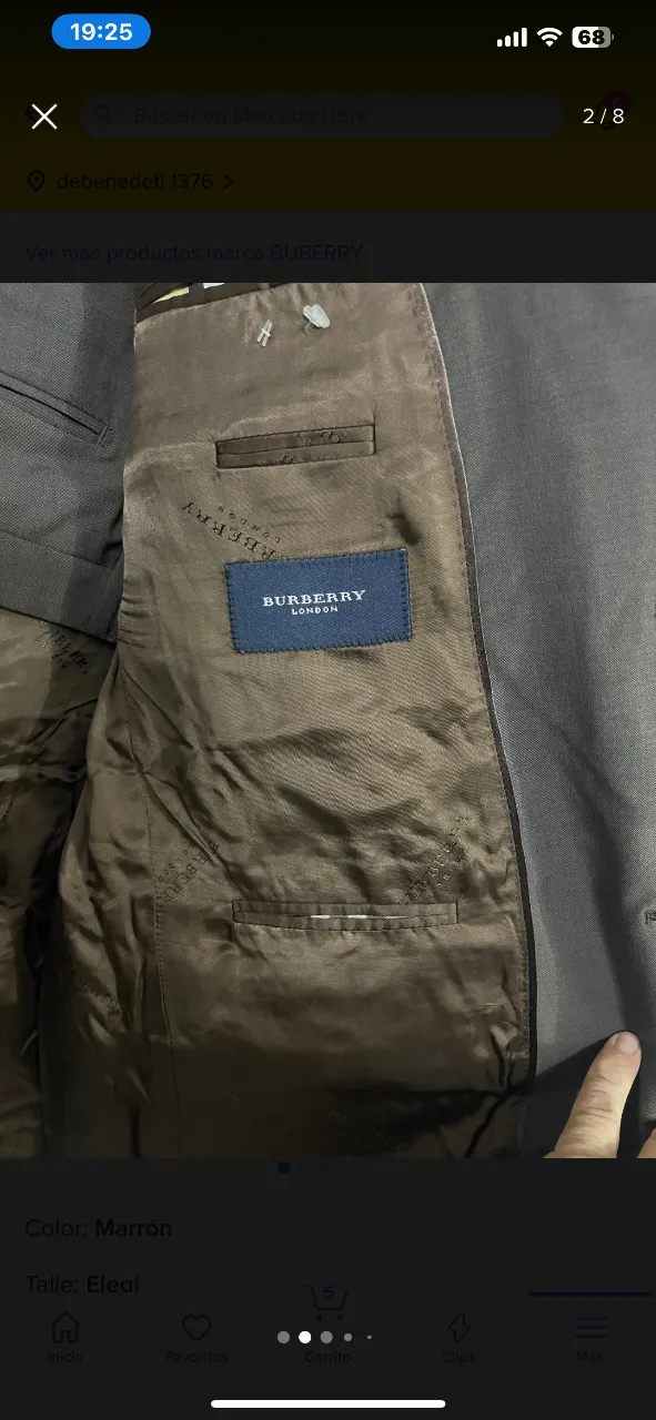 Traje Burberry - imagen 2