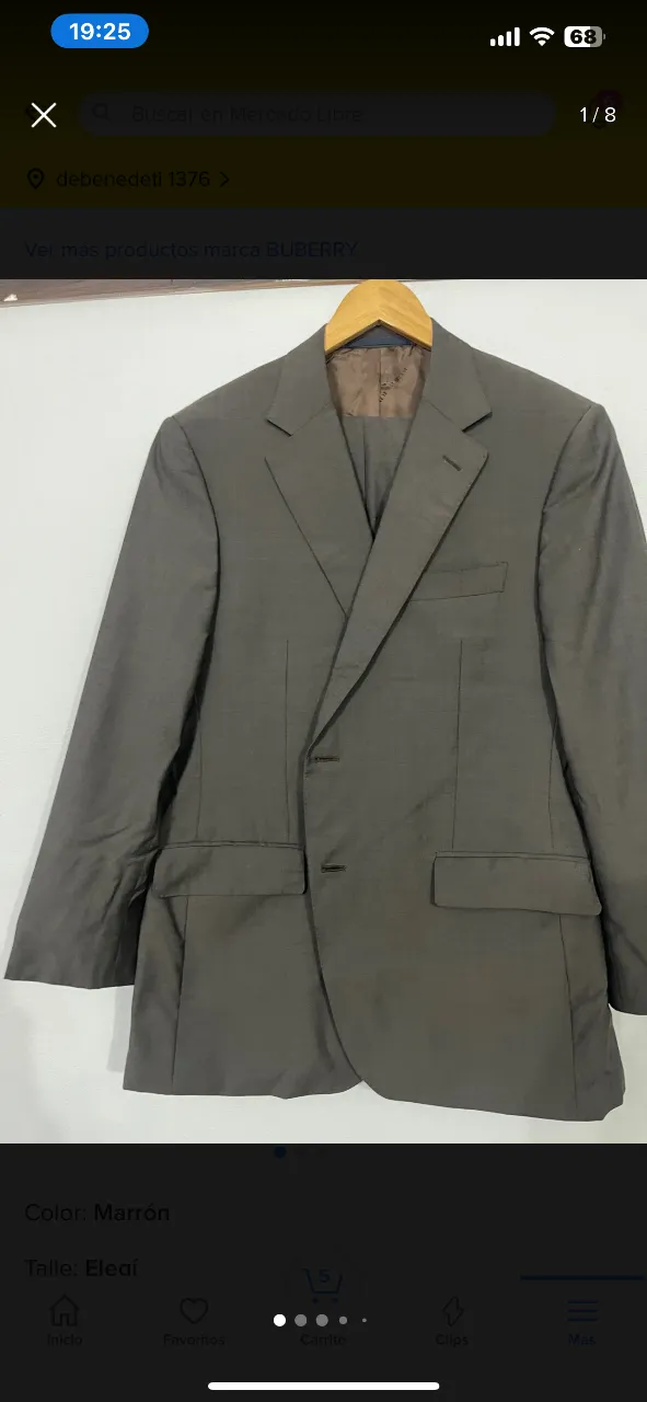 Traje Burberry - imagen 1