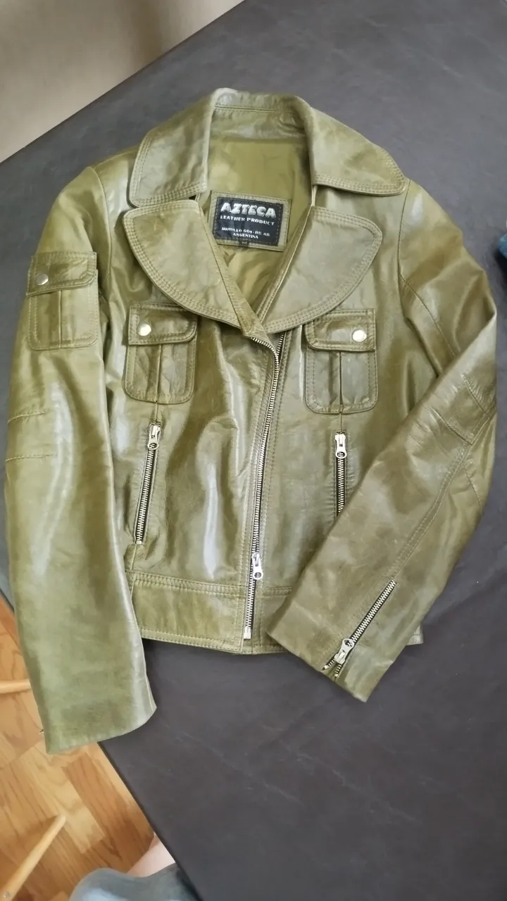 Campera Azteca cueros - imagen 1