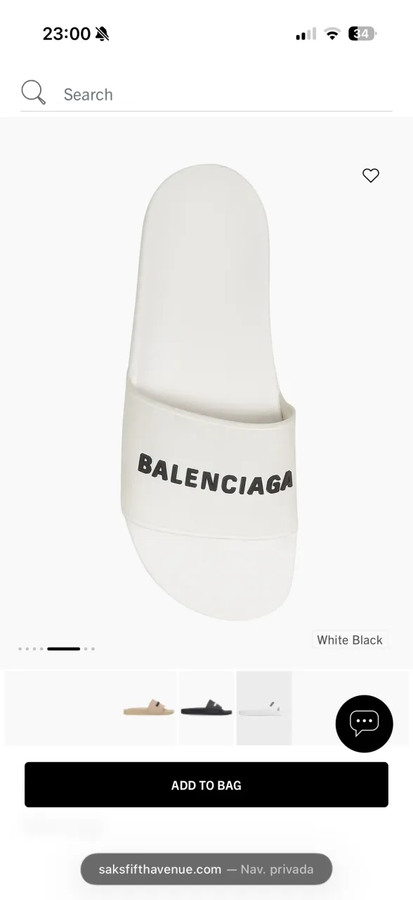 Ojotas Balenciaga - imagen 3