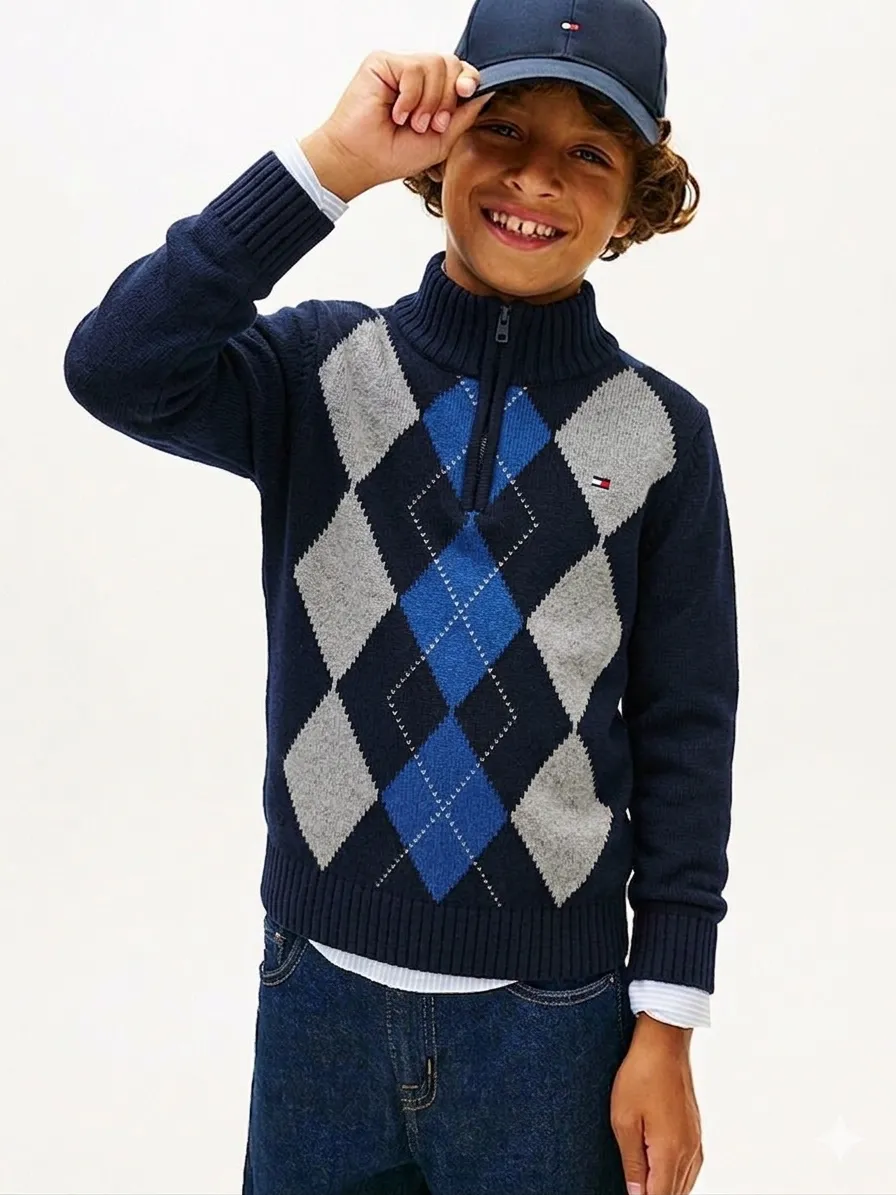 Sweater de cuello alto Tommy Hilfiger