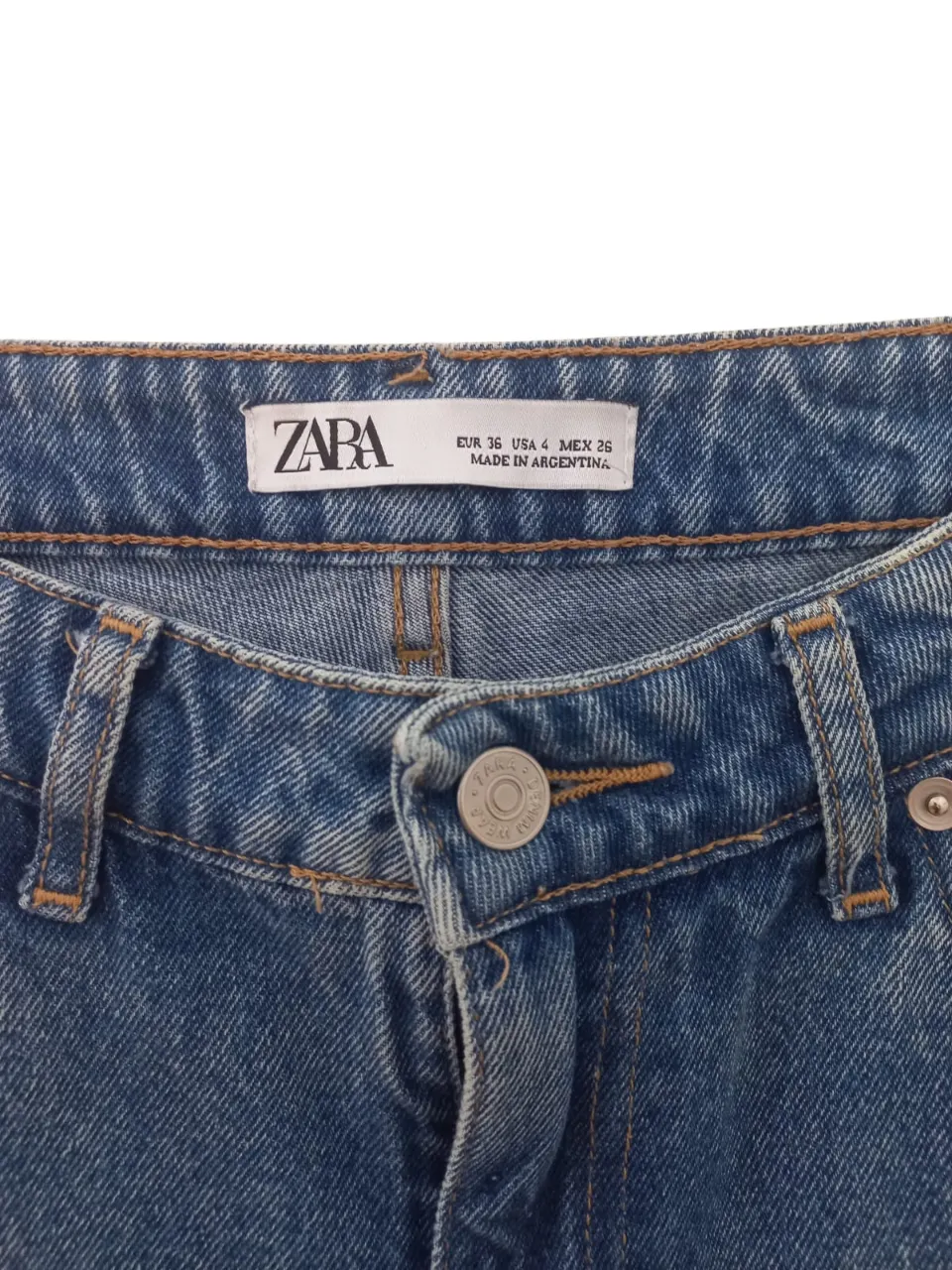 Jeans por los tobillos Zara - imagen 4
