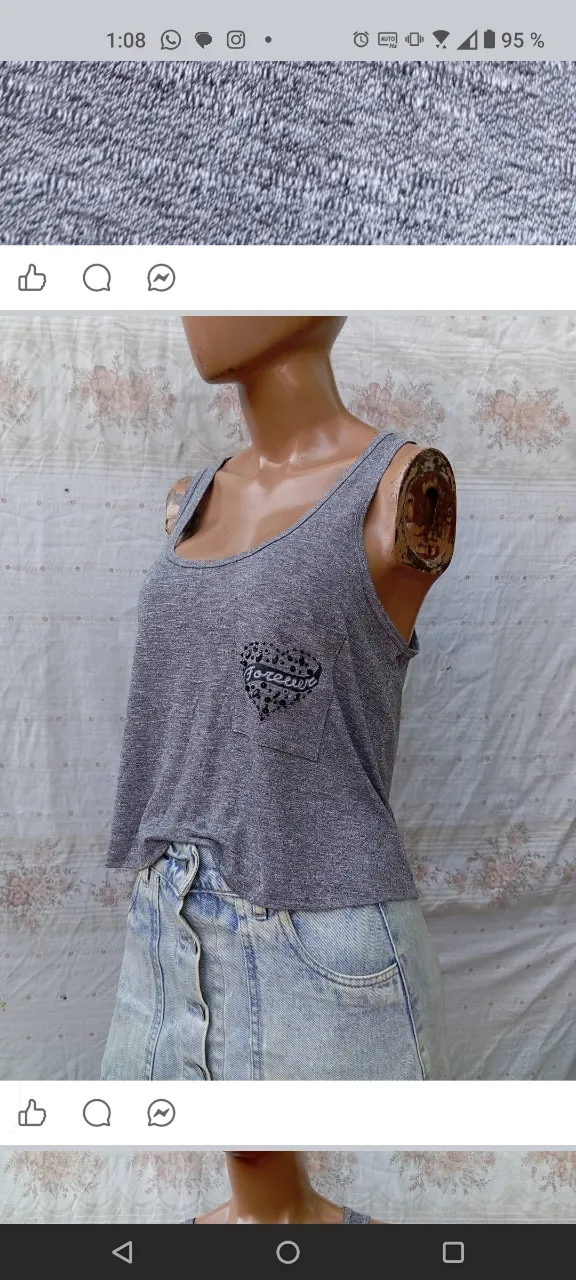 Musculosa Juanita Jo - imagen 1