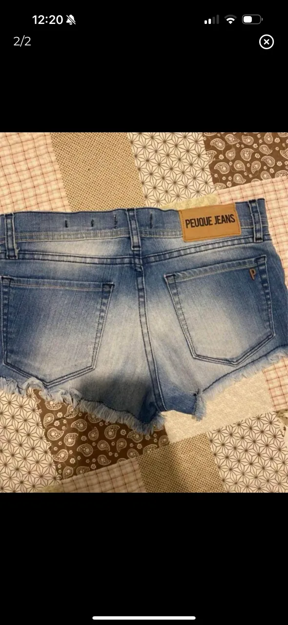 Short Peuque jeans - imagen 2