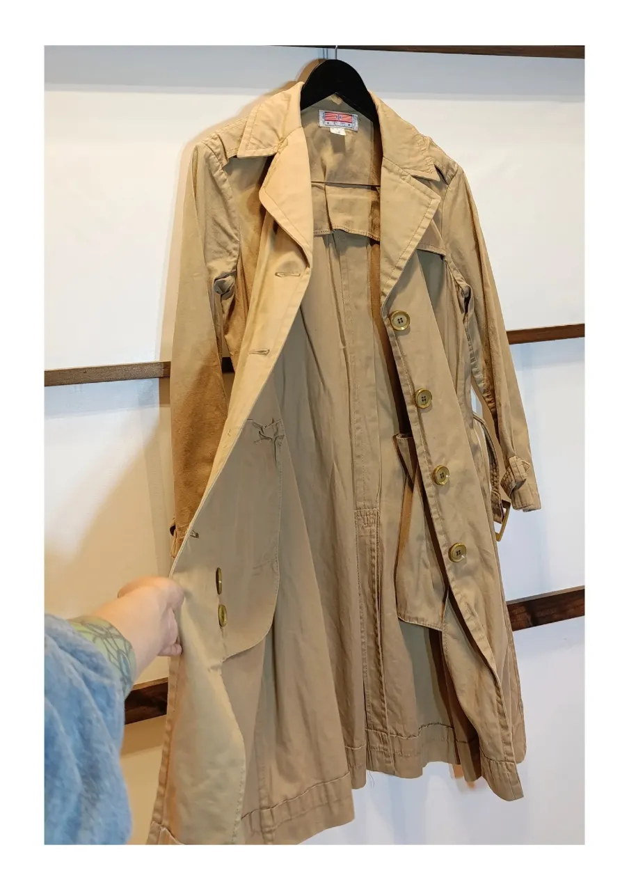 Trench Vintage - imagen 4