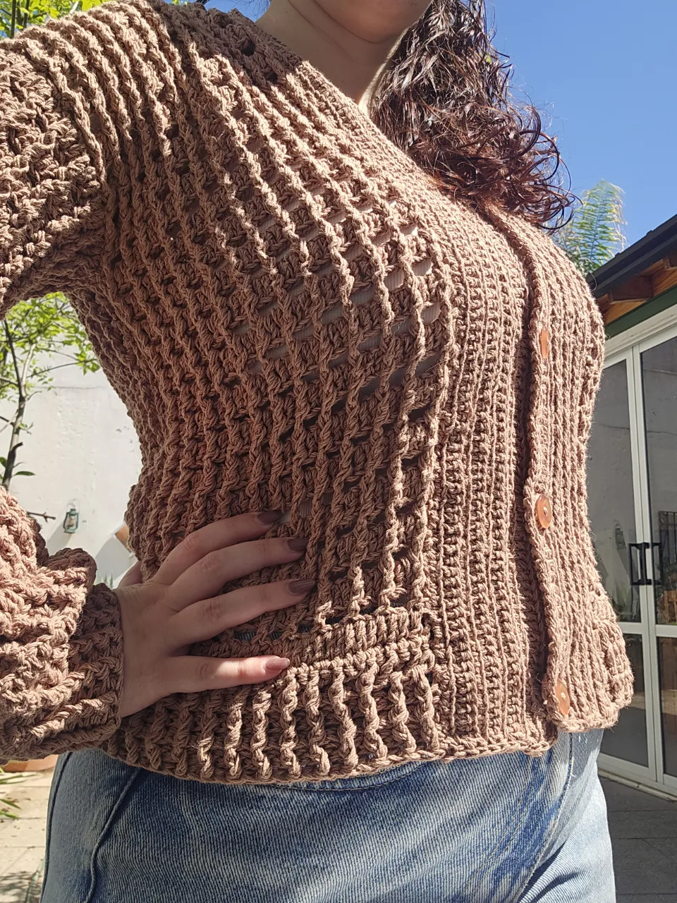 Cardigan Tejido por la abuela - imagen 4
