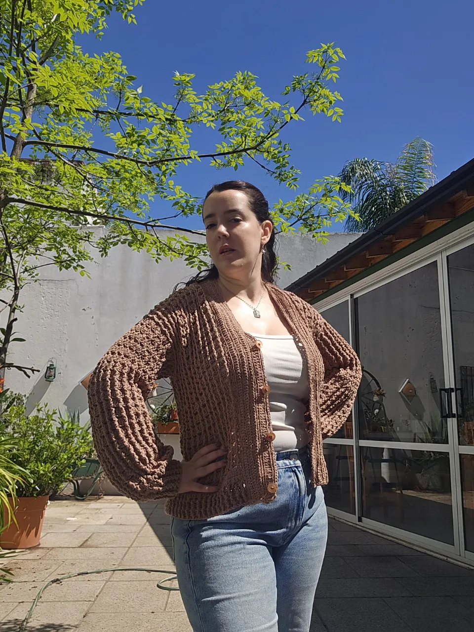 Cardigan Tejido por la abuela - imagen 2