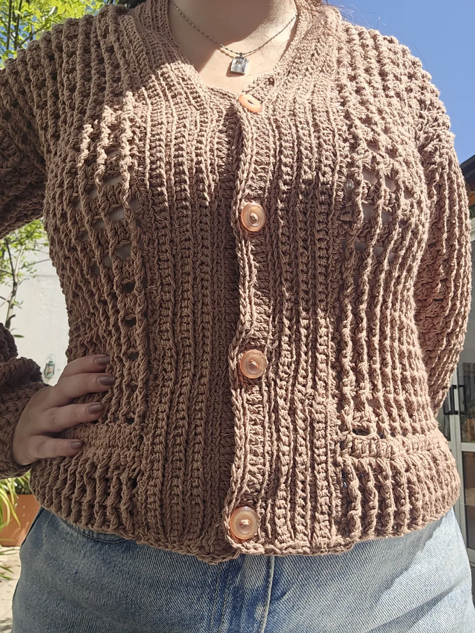 Cardigan Tejido por la abuela - imagen 6
