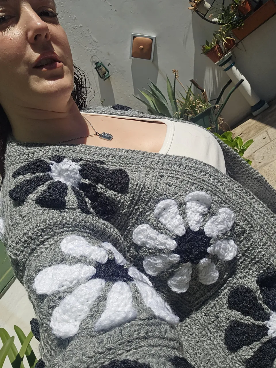 Cardigan Tejido por la abuela - imagen 5
