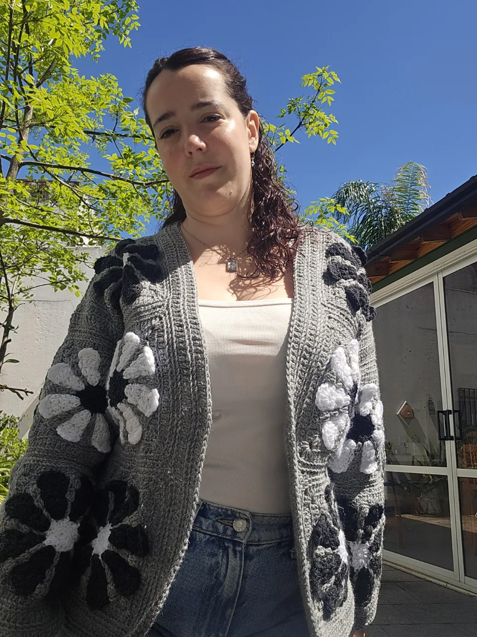 Cardigan Tejido por la abuela - imagen 3