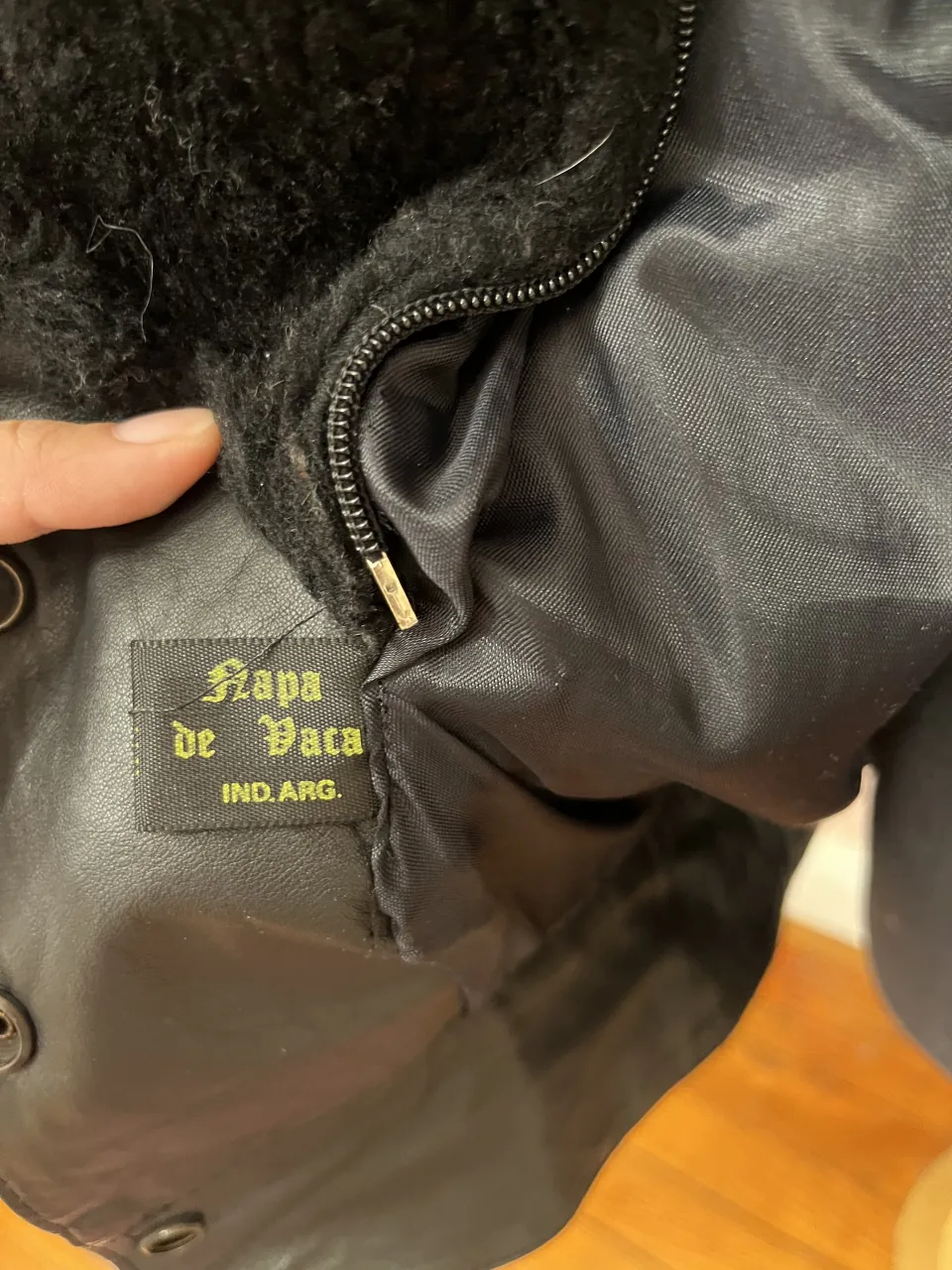 Campera Cuero industria argentina - imagen 5
