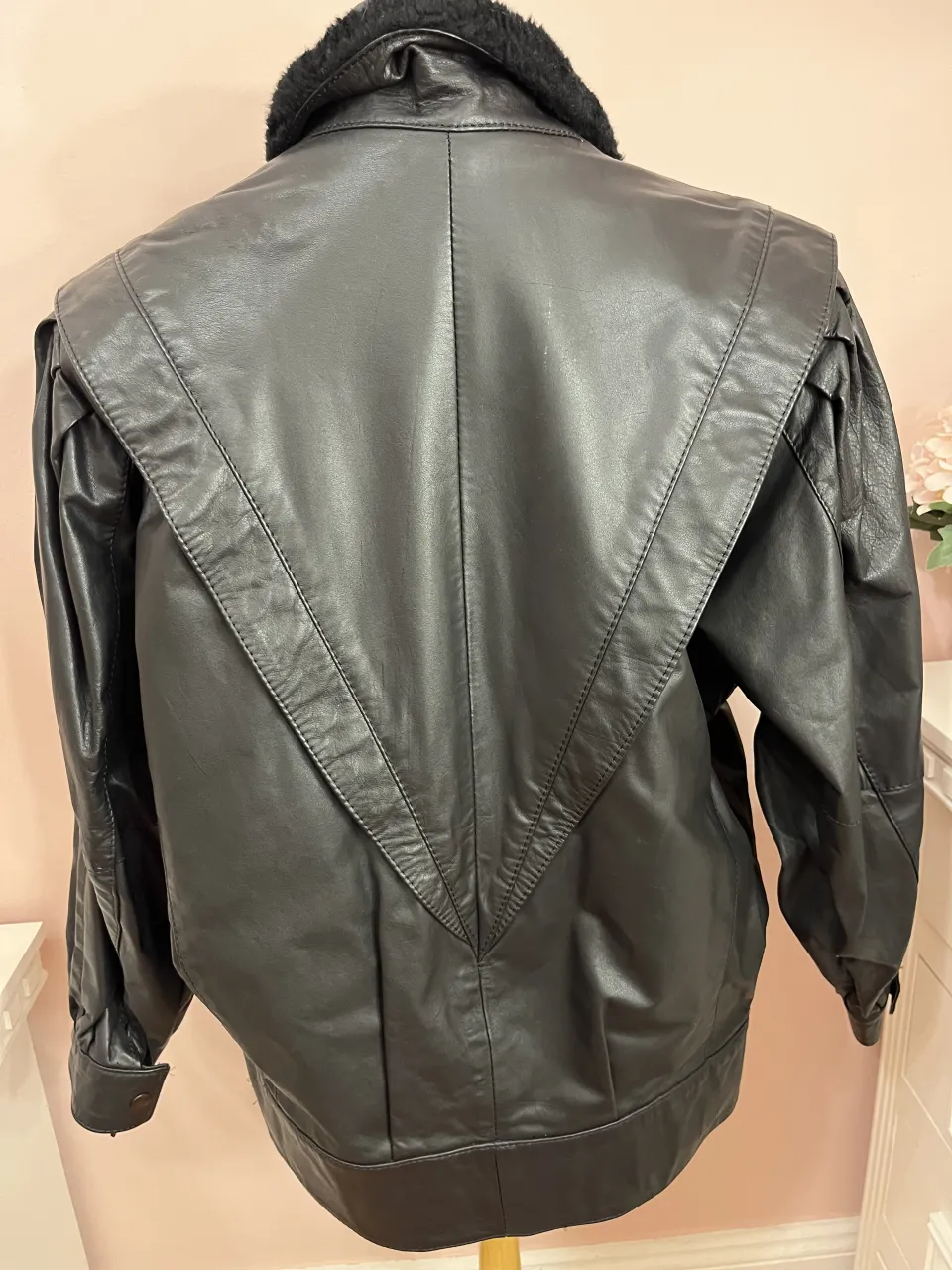 Campera Cuero industria argentina - imagen 3