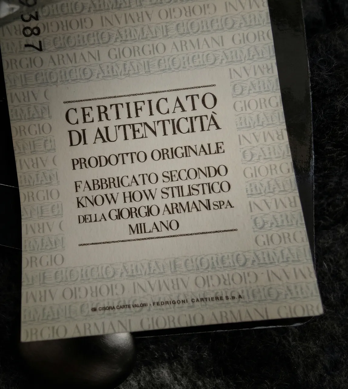 Tapado Emporio Armani - imagen 5
