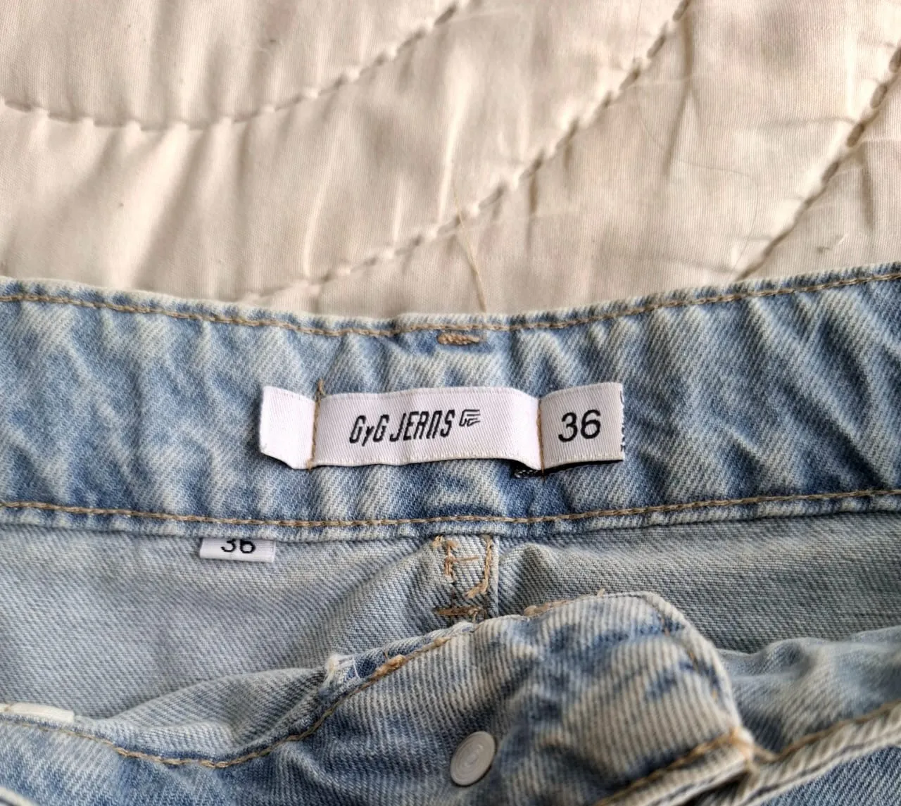 Pollera Gyg jeans - Vista 3