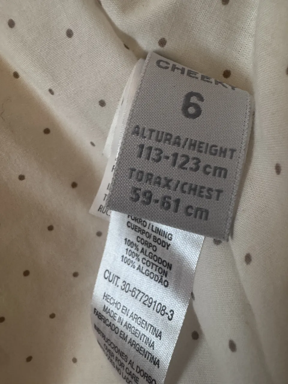 Ropa para ocasiones CHEEKY - imagen 3