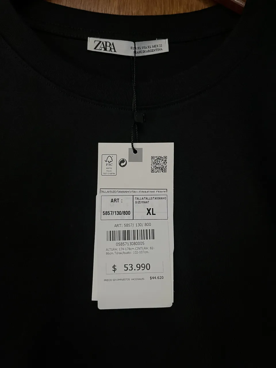 Remera Zara - imagen 3