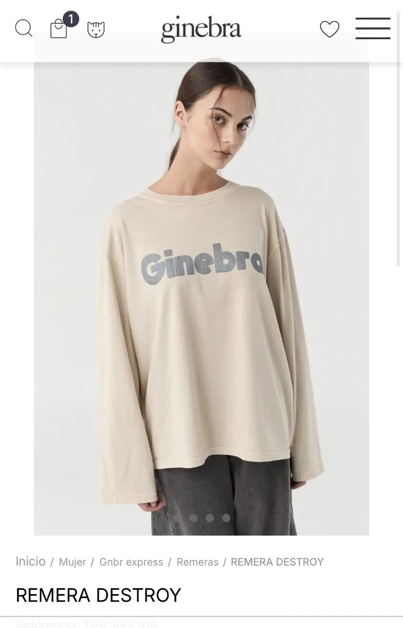 Remera Ginebra - imagen 2