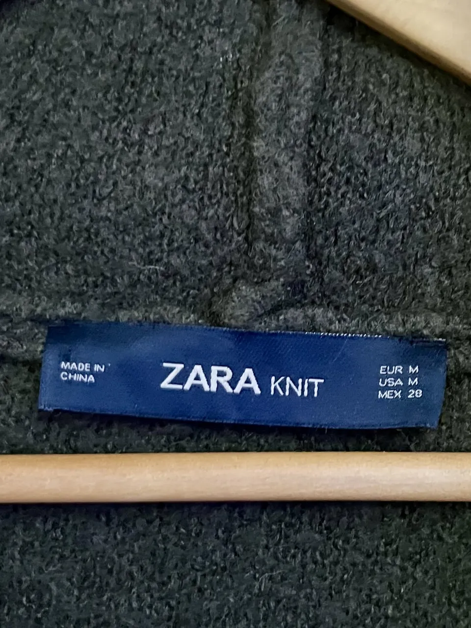 Tapado Zara Knit - imagen 4