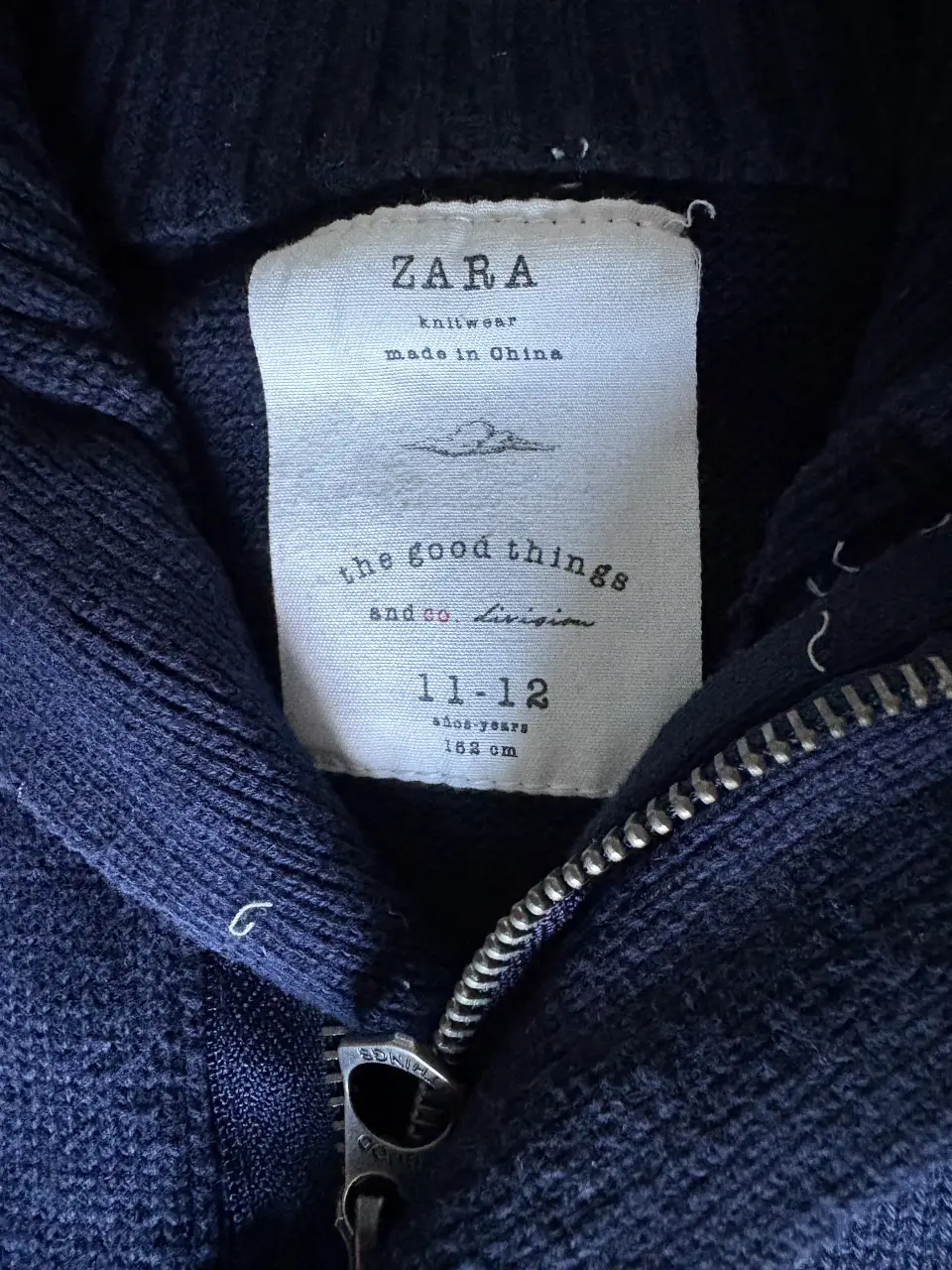Sweater de cuello redondo Zara miniatura 2