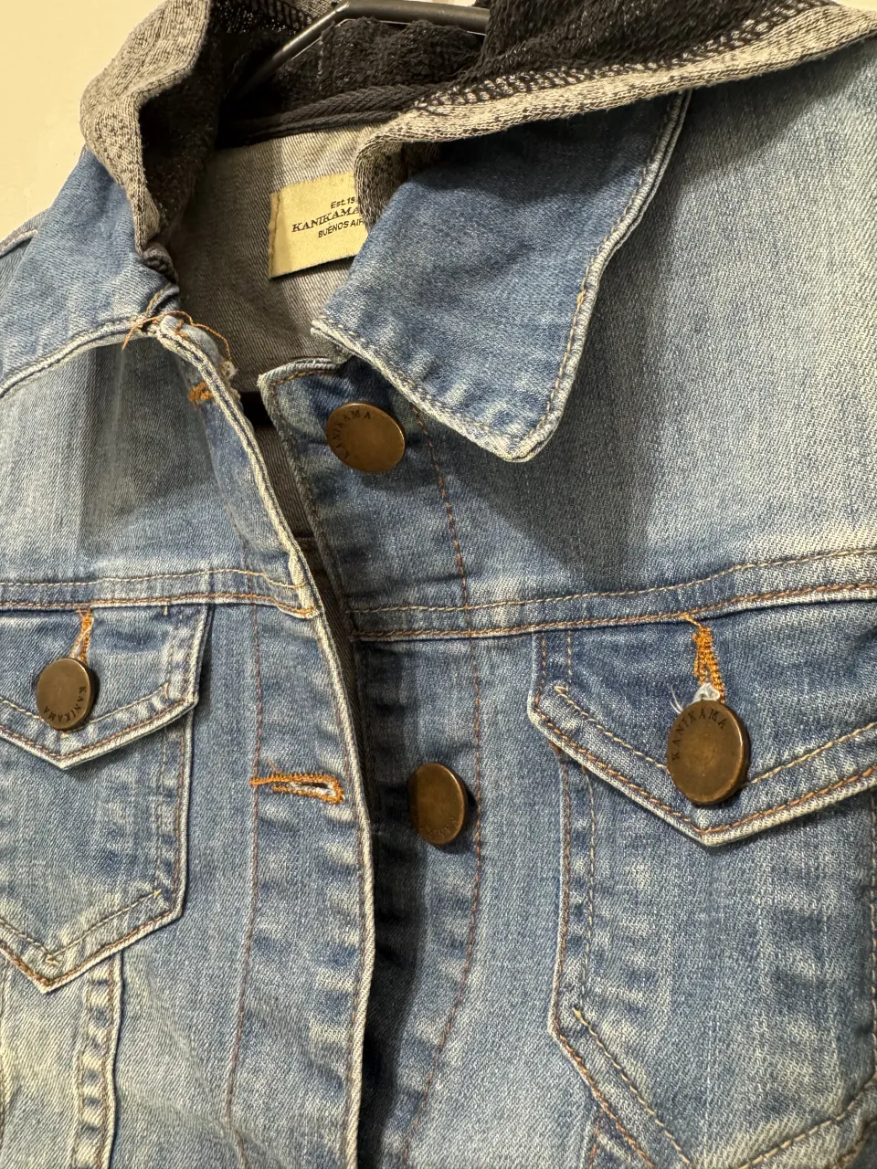 Campera Kanikama jeans - Vista 2