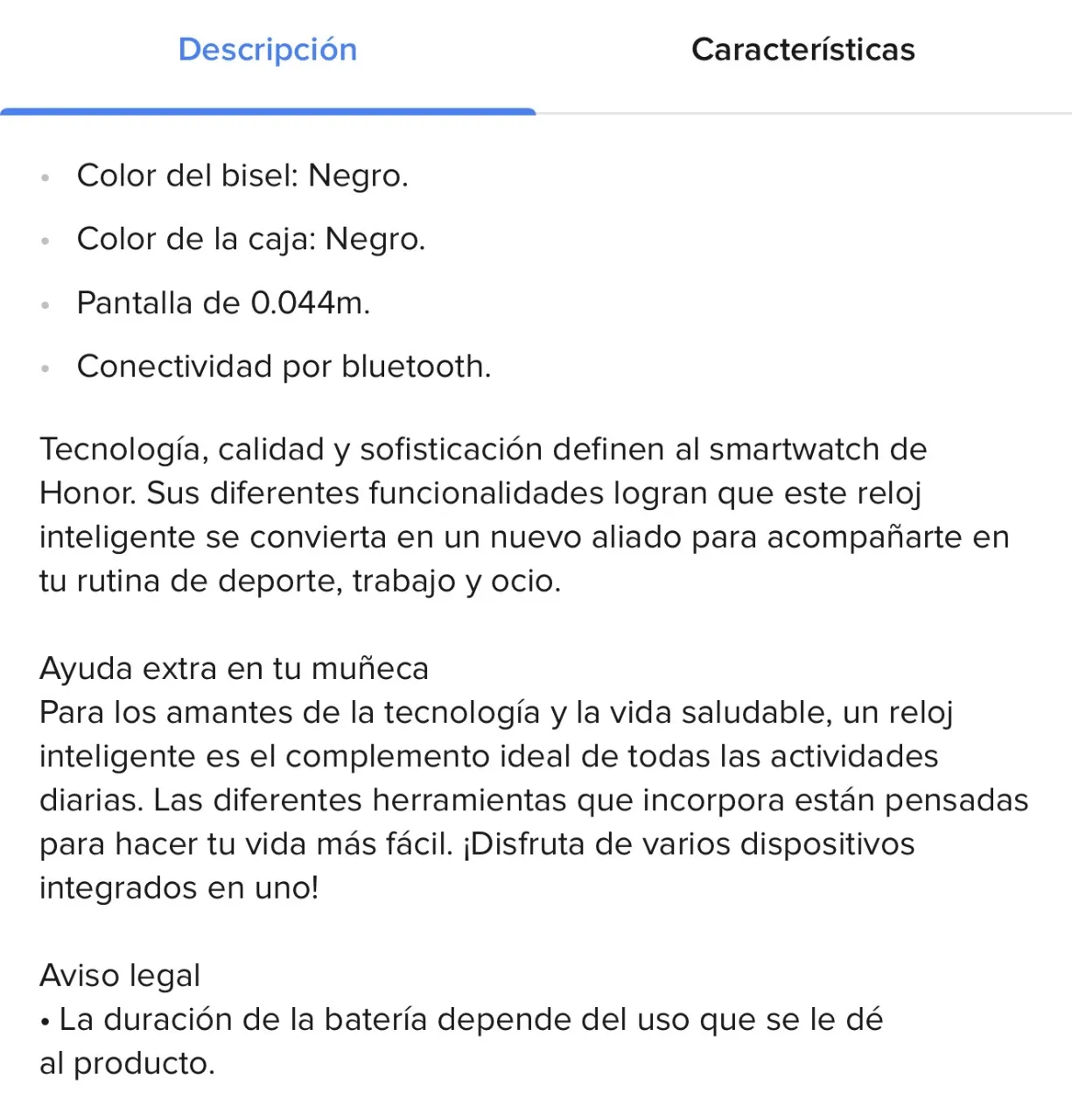 Reloj Honor - imagen 5