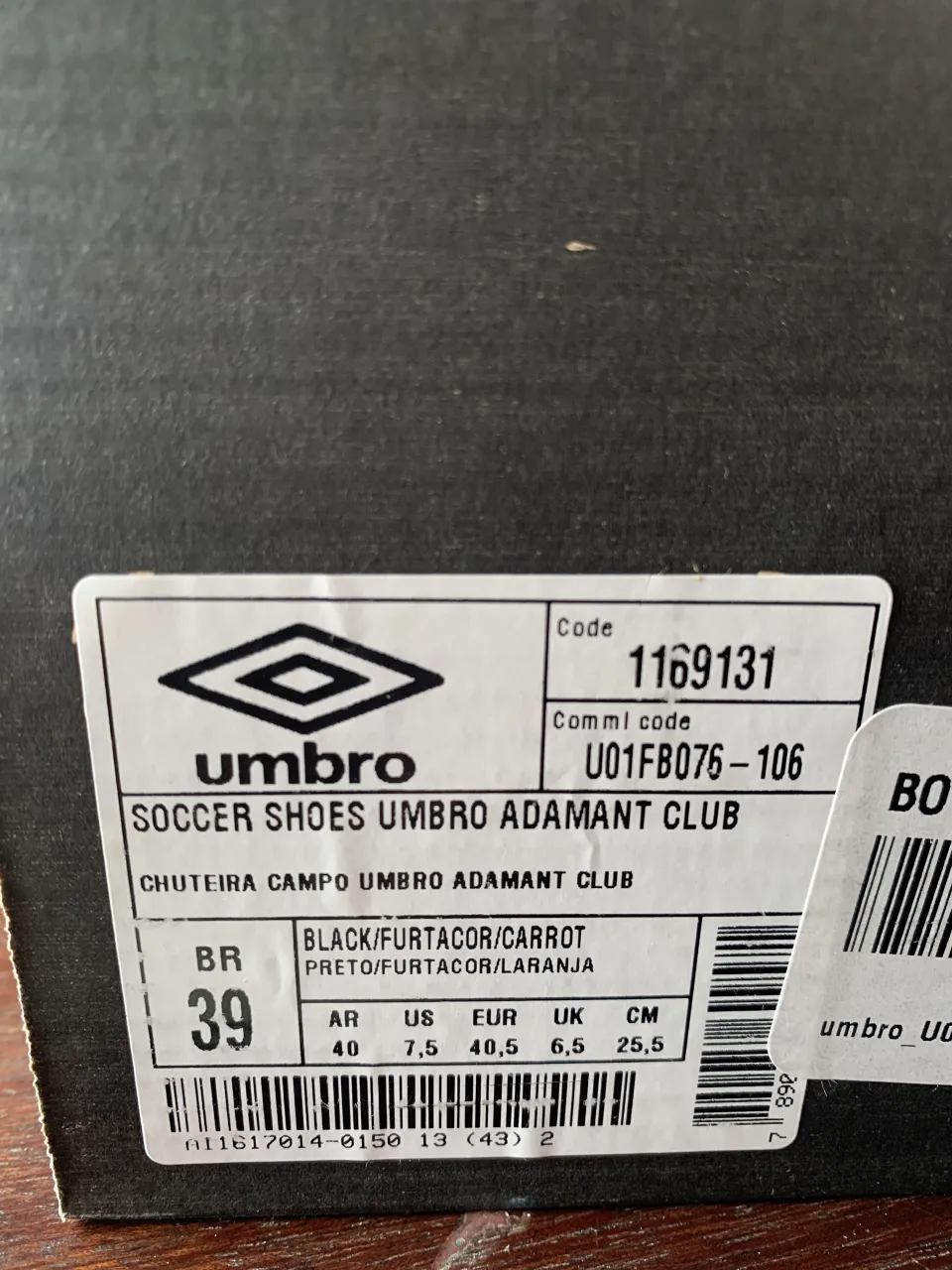 Botines Umbro - Vista 2
