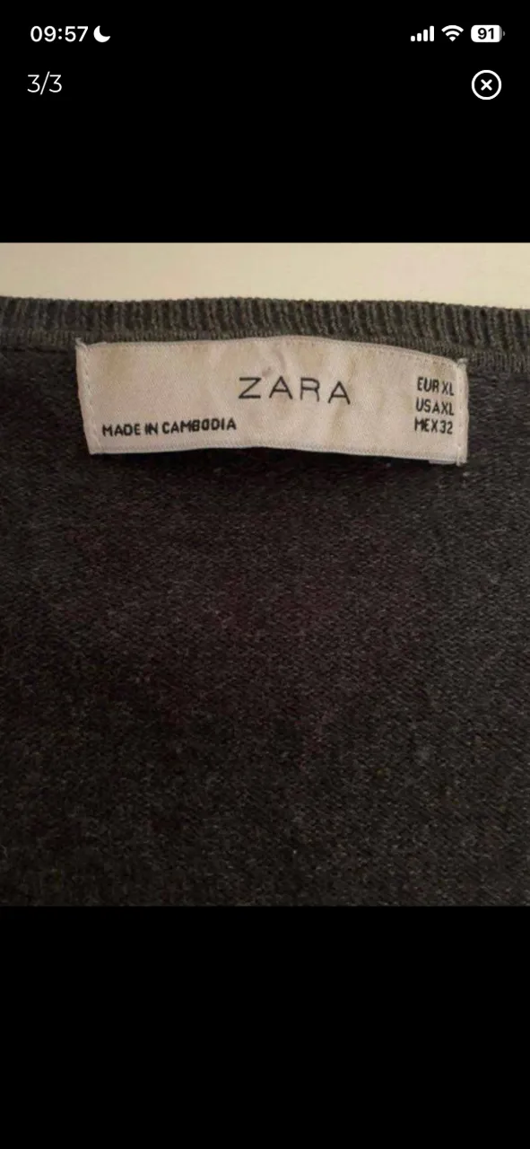 Cardigan Zara - Vista 3
