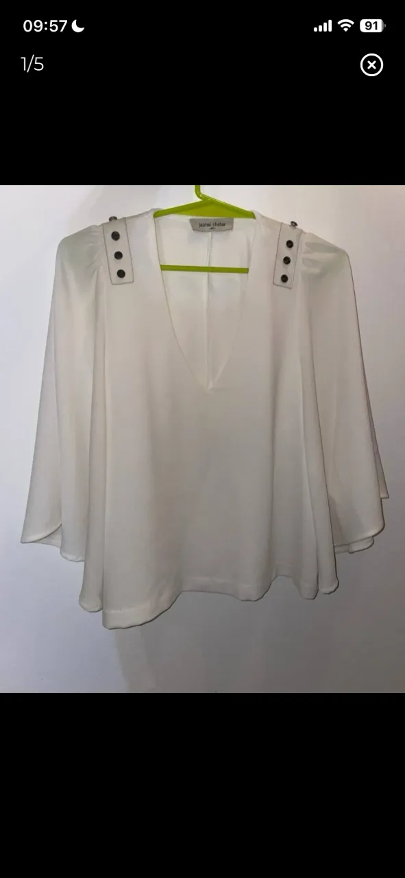 Blusa Jazmín Chebar - imagen 3