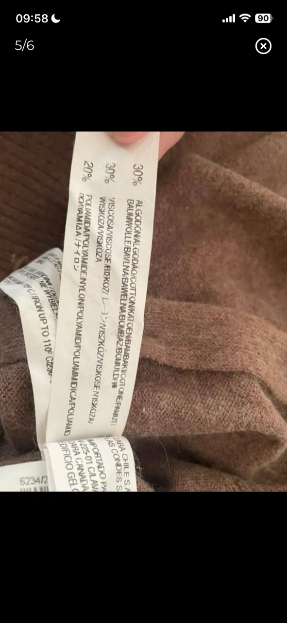 Cardigan Zara - Vista 3