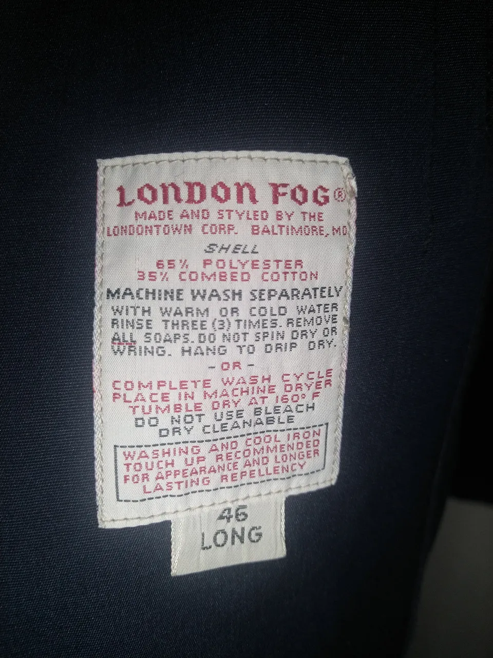 Tapado London Fog - imagen 3