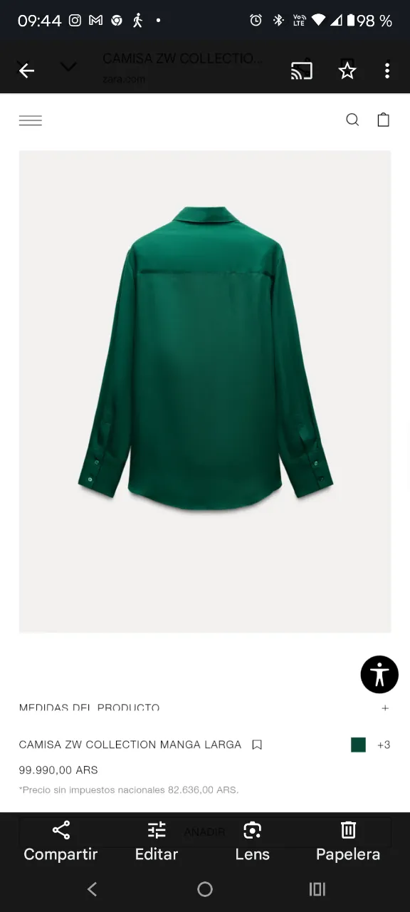 Camisa Zara - imagen 6