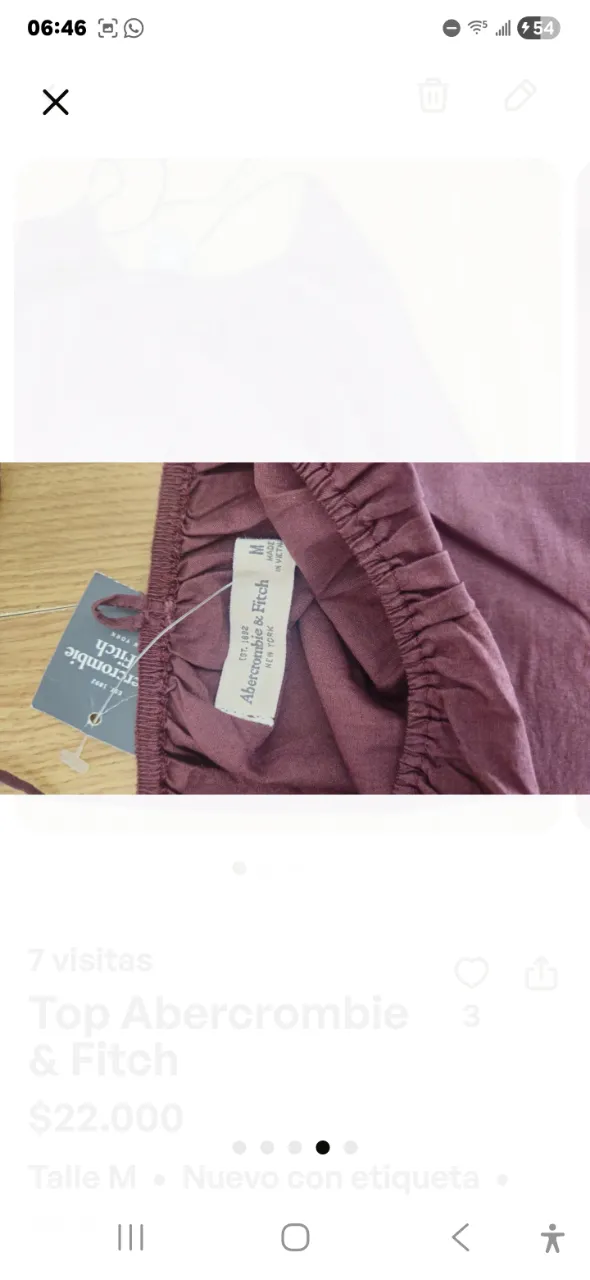 Top Abercrombie & Fitch - Vista 8