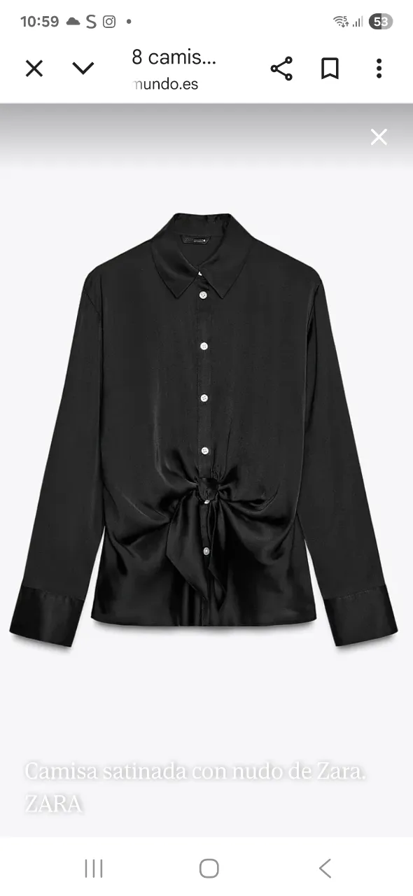 Camisa Zara - imagen 1