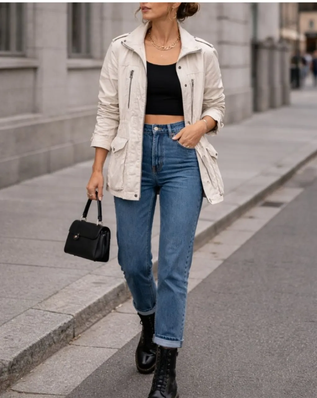 Campera Zara Basic - imagen 1