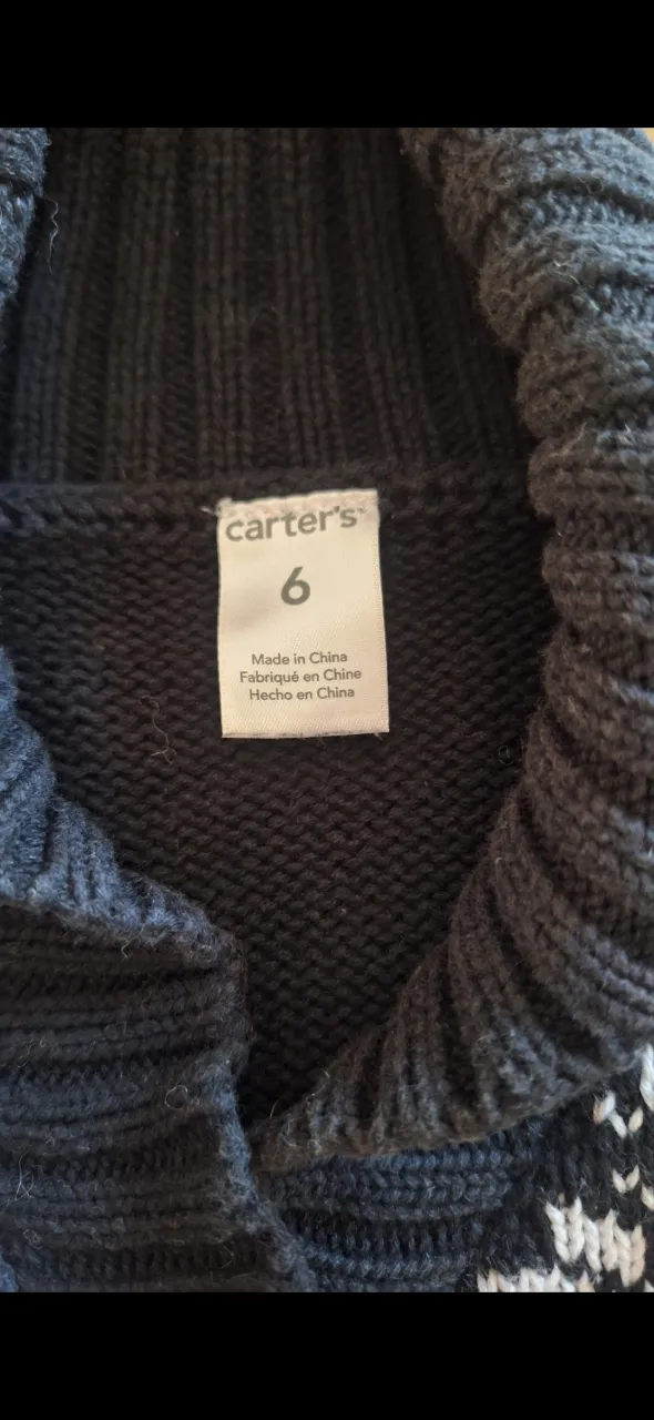 Sweater de cuello redondo Carter's - imagen 2