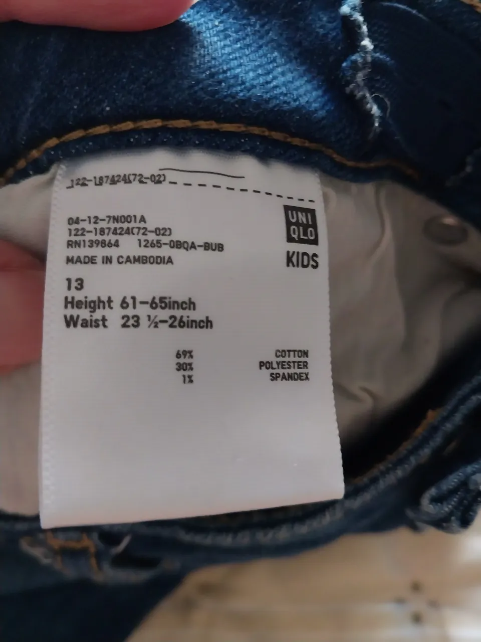 Short de jean Uniqlo - imagen 3