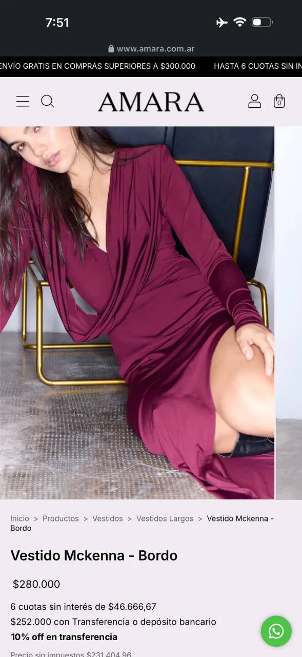 Vestido Amara - imagen 3