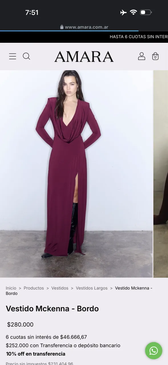 Vestido Amara - imagen 2