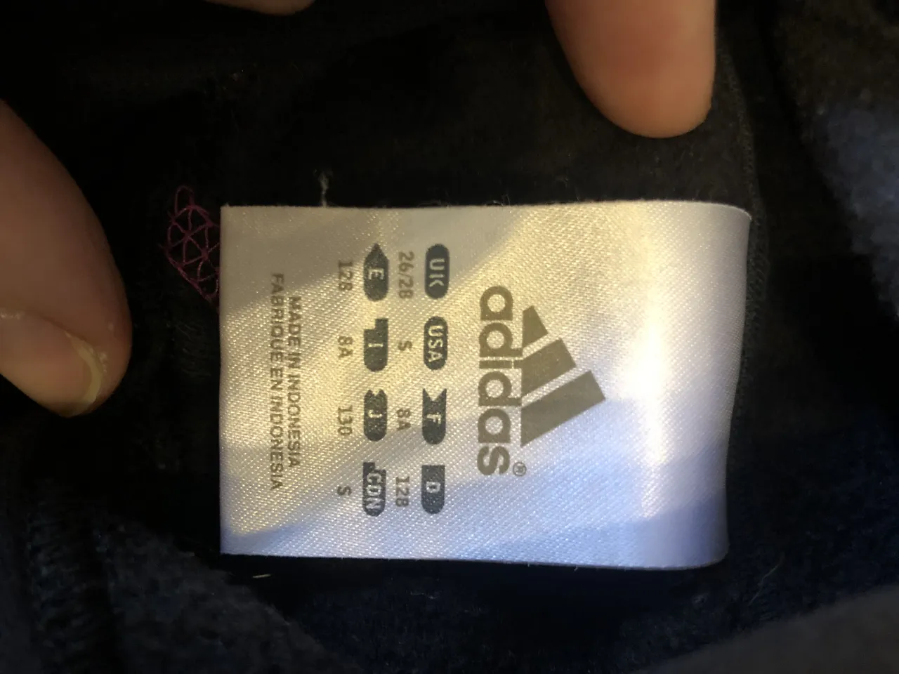 Buzo adidas miniatura 2