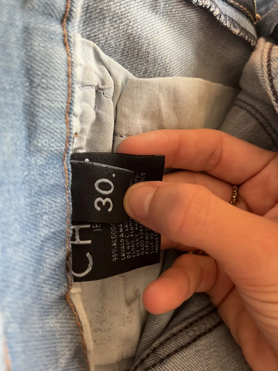 Jeans por los tobillos CHER. miniatura 5