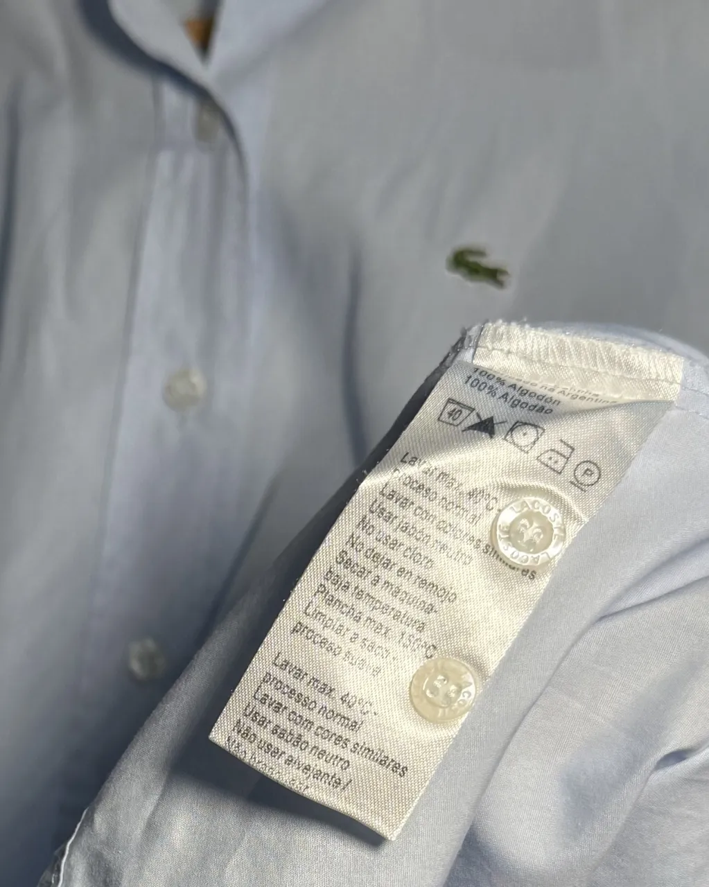 Camisa Lacoste miniatura 4