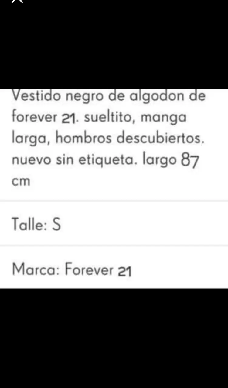 Vestido Forever 21 - imagen 4