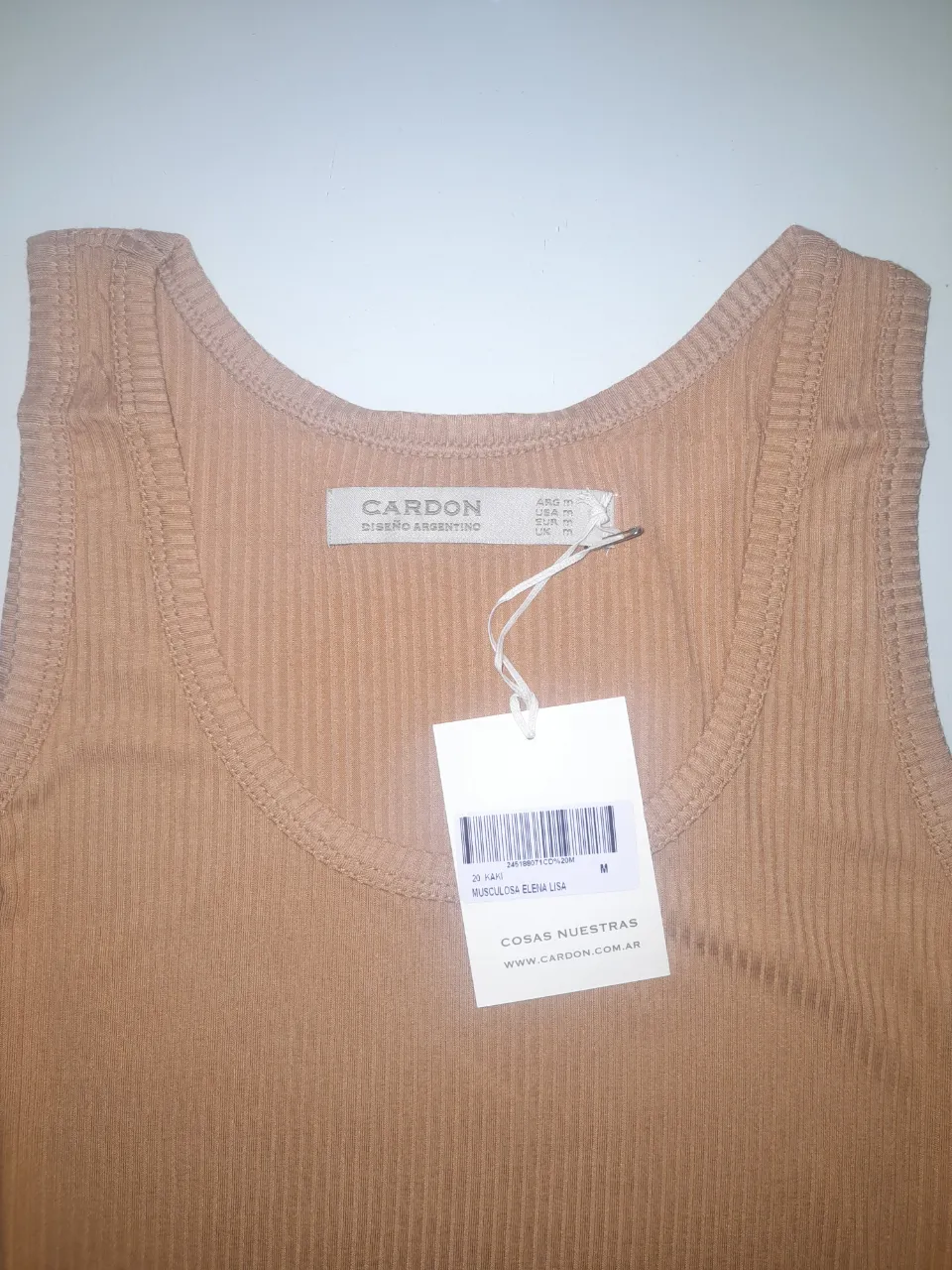 Musculosa Cardon - imagen 3