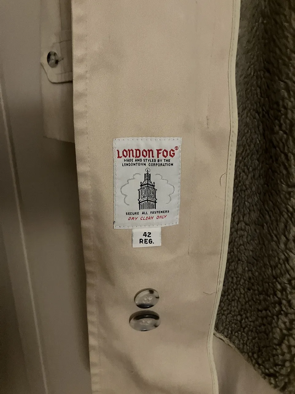 Impermeable London Fog - Vista 3