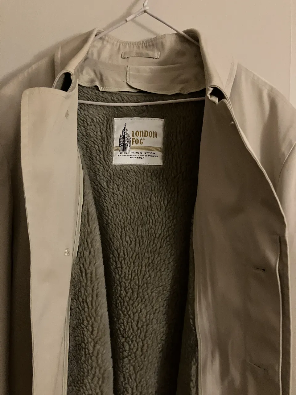 Impermeable London Fog - Vista 2