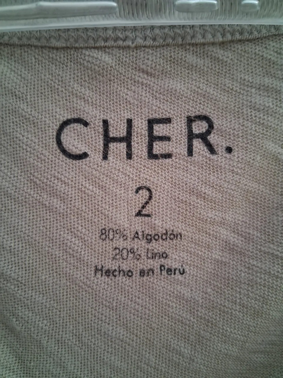 Musculosa CHER. - imagen 2