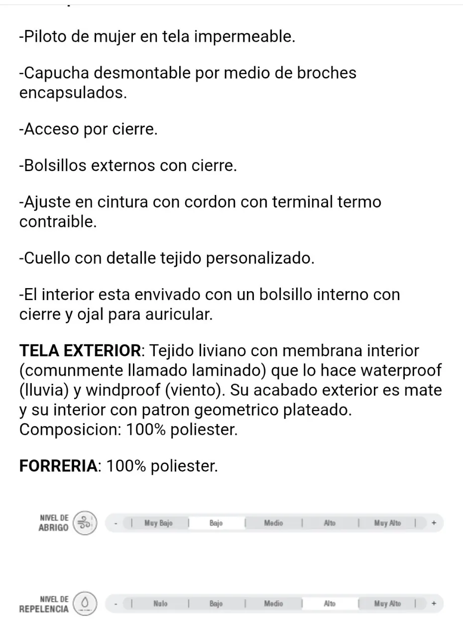 Impermeable Perramus miniatura 7